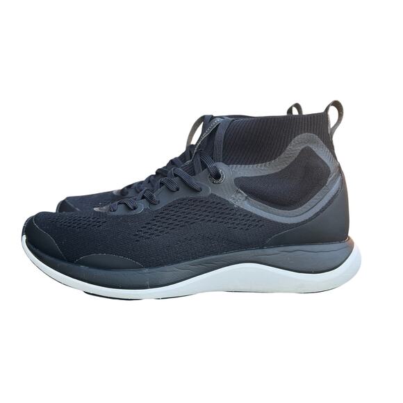 Lululemon Chargefeel Workout Mid Sneakers Women’s Size 8 Black White - Picture 4 of 11